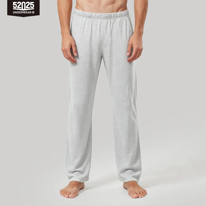 Men's Cotton Lounge Trousers & Two-Pack Options. Cotton fabric.