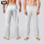 Men's Cotton Lounge Trousers & Two-Pack Options. Cotton fabric.
