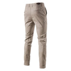 Men's Cotton-Blend Slim Stretch Chinos. Cotton blend with elastane.