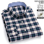 Men's Long-Sleeve Button-Down Oxford Shirt. 100% cotton Oxford fabric.