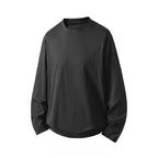 Men's Relaxed Dropped-Shoulder Sweatshirt. Relaxed shape.