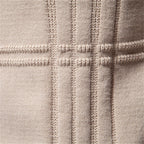 Men's Textured Stripe Crew-Neck Jumper. 95% cotton, 5% elastane.
