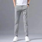 Men's Lightweight Slim-Fit Chinos. Cotton blend with elastane.