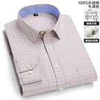 Men's Long-Sleeve Button-Down Oxford Shirt. 100% cotton Oxford fabric.