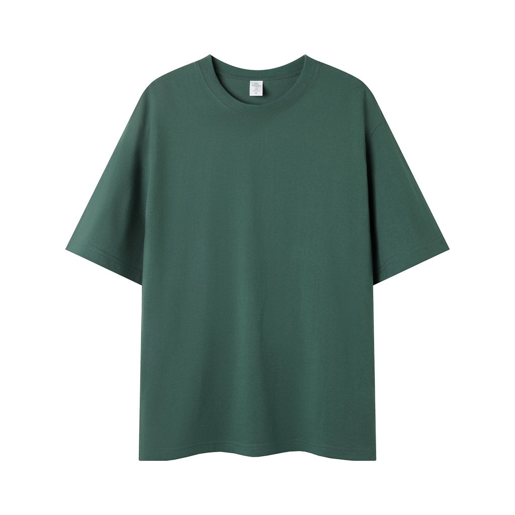 Men's Essential Cotton Crew-Neck T-Shirt. Cotton fabric.