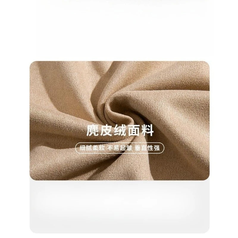 Men's Suede-Look Collared Bomber Jacket. Suede-look polyester fabric.