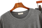 Men's Modal-Blend Crew-Neck Lounge Set. Modal-elastane blend.