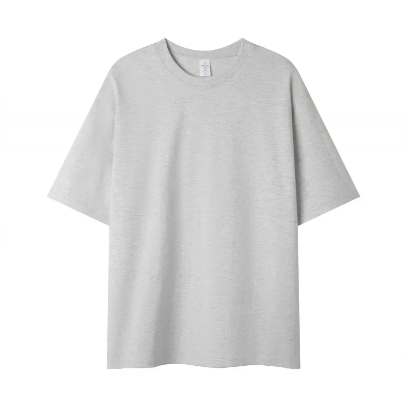 Men's Essential Cotton Crew-Neck T-Shirt. Cotton fabric.