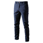 Men's Cotton-Blend Slim Stretch Chinos. Cotton blend with elastane.