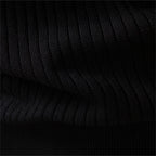Men's Ribbed Three-Button Henley Knit. Henley neckline with three-button placket.