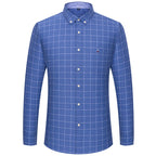 Men's Long-Sleeve Button-Down Oxford Shirt. 100% cotton Oxford fabric.