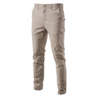 Men's Cotton-Blend Slim Stretch Chinos. Cotton blend with elastane.