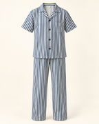 Summer shirt & trouser set — studio view