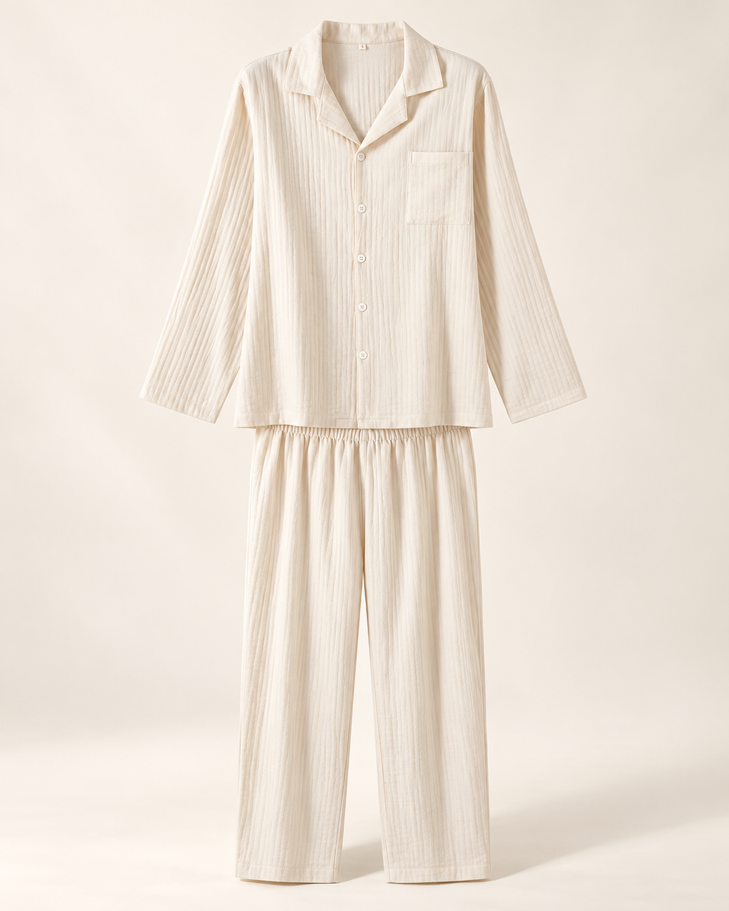 Gauze cotton pyjamas — studio view