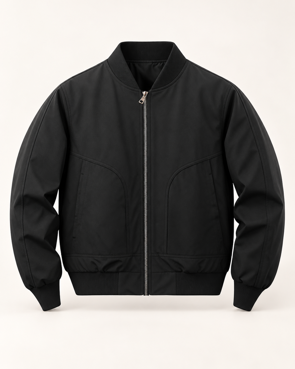 Classic cargo bomber — studio photograph
