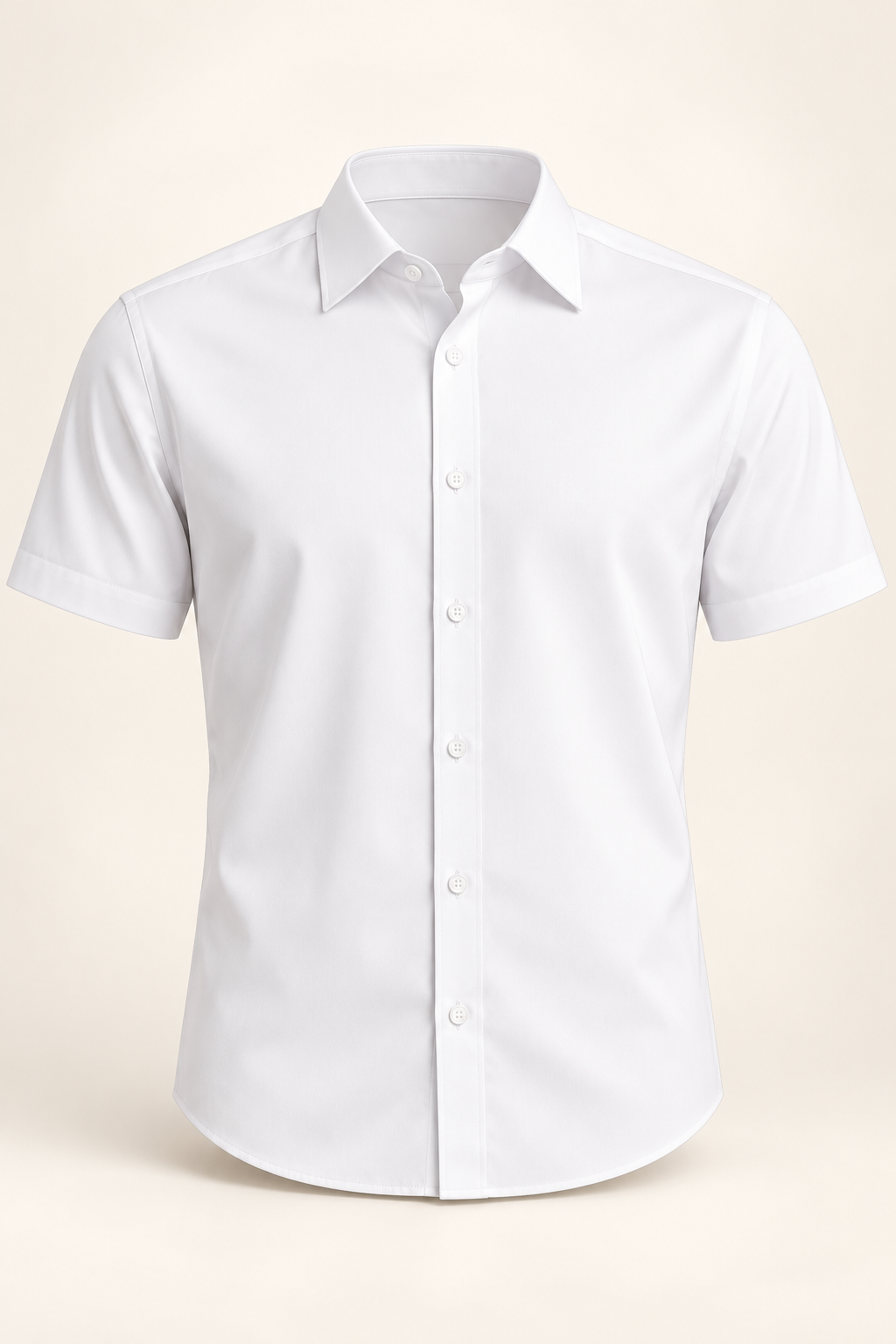 Short Sleeve Stretch Shirt — studio view