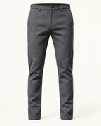 VALE & ROW Textured stretch trousers — studio product view