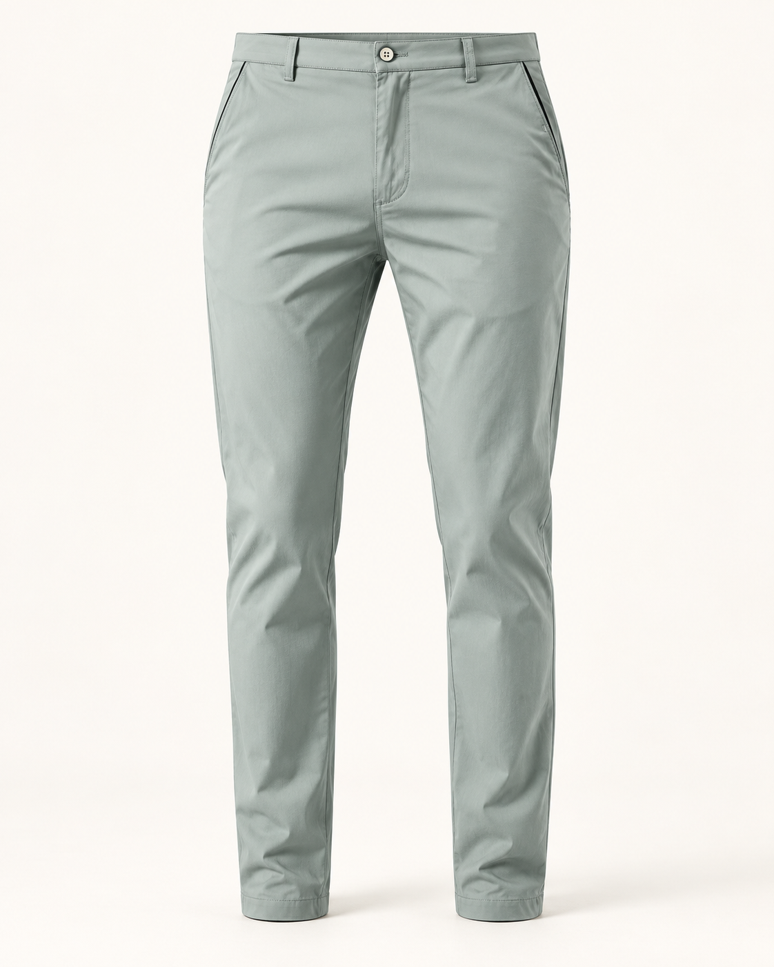 VALE & ROW Lightweight slim chinos — studio product view