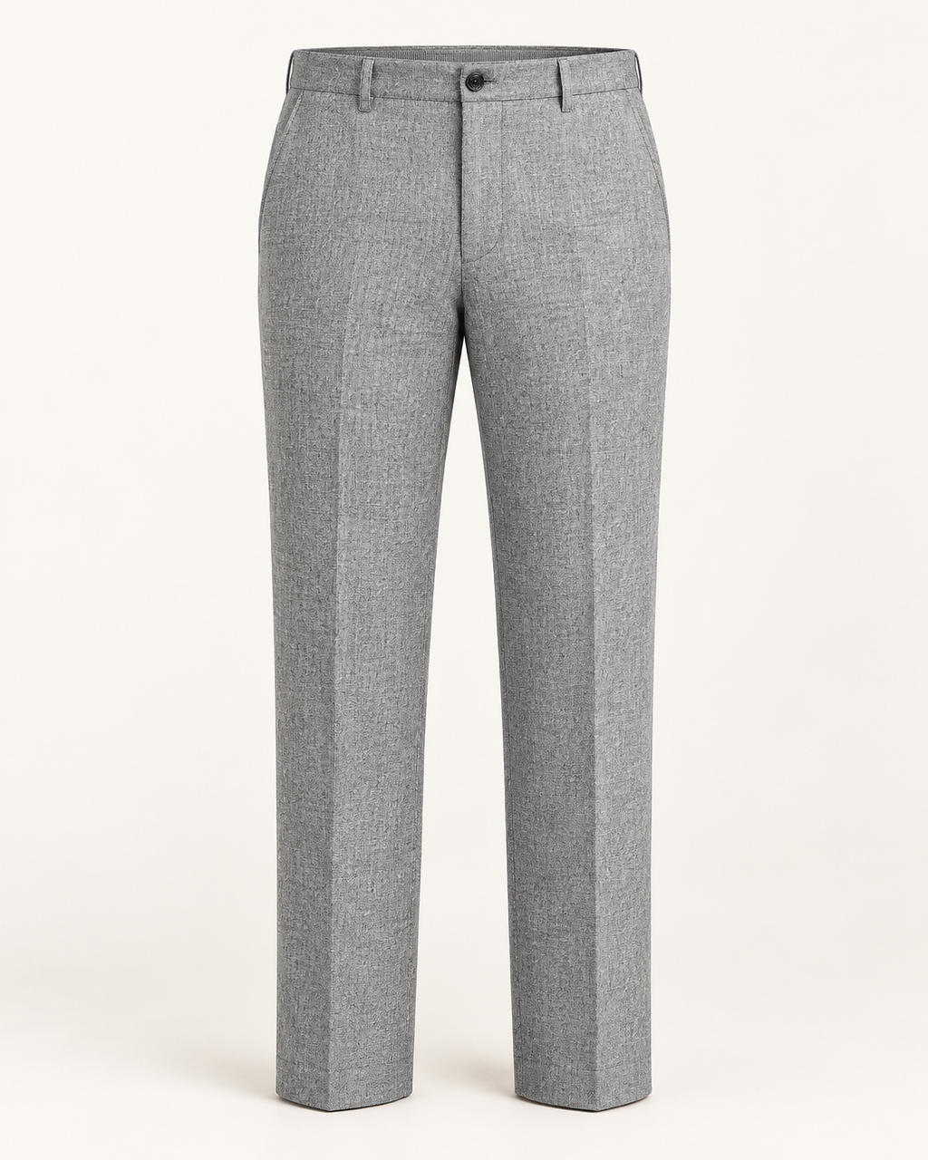 VALE & ROW Melange tailored trousers — studio product view