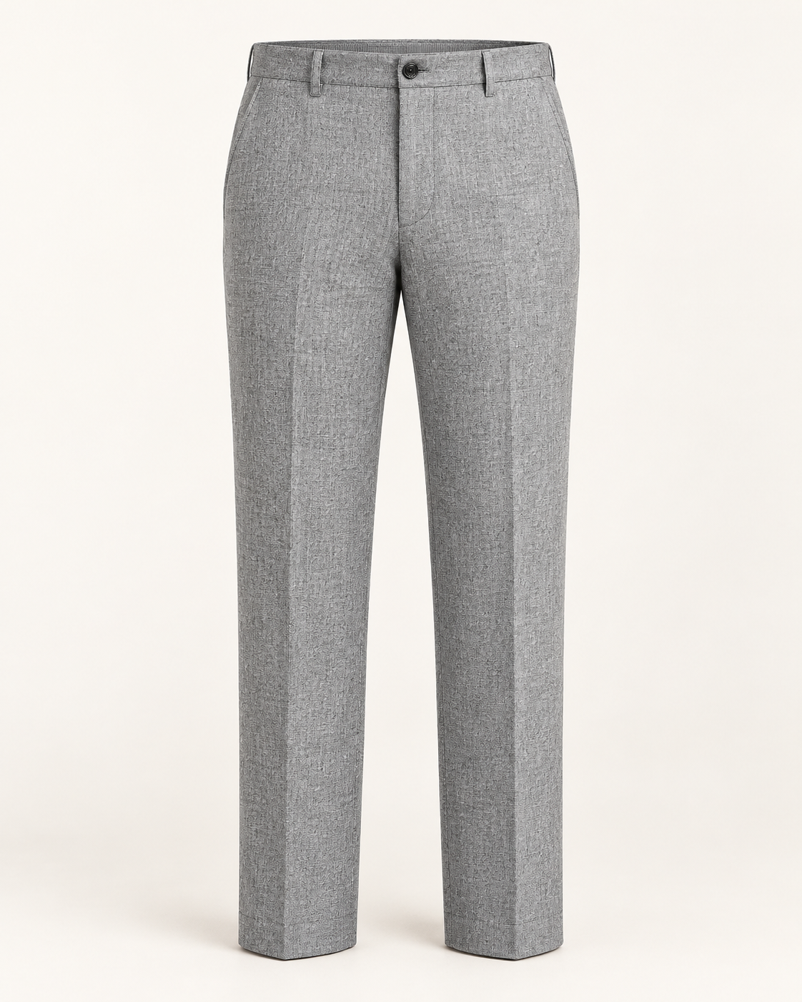 VALE & ROW Melange tailored trousers — studio product view